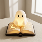 Ghost Night Light, Halloween Ghost Design, Book Design, Battery Powered