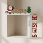 Christmas Door Frame Hanging, Three-Dimensional, Santa Theme, Hanging Decoration