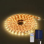 Solar LED Strip Lights with Remote Control and Waterproof Design 1