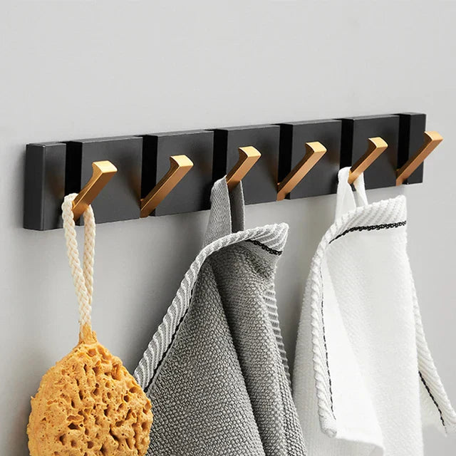 Foldable Space Aluminum Wall Hook – Space-saving & Durable Hanging Hook 12