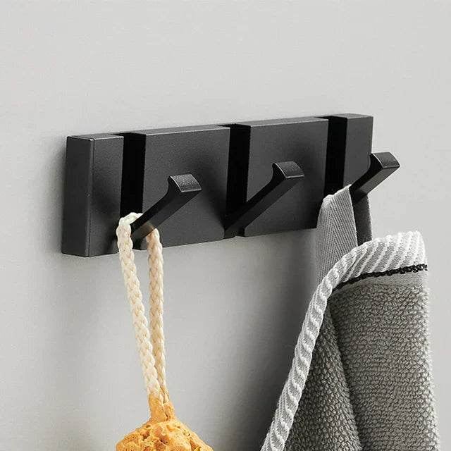 Foldable Space Aluminum Wall Hook – Space-saving & Durable Hanging Hook 8