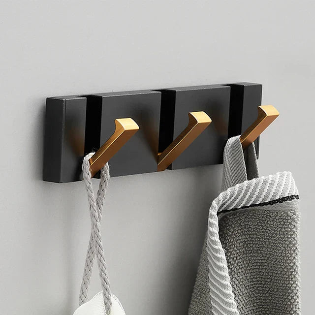 Foldable Space Aluminum Wall Hook – Space-saving & Durable Hanging Hook 7