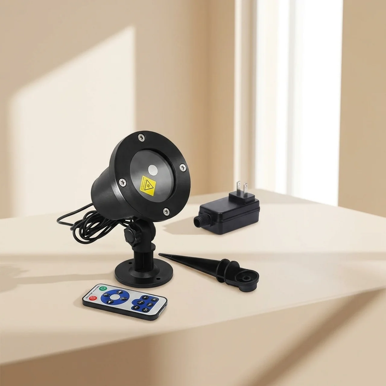 Outdoor Laser Light Projector – Multi Color Garden Lighting with Wide Projection Coverage