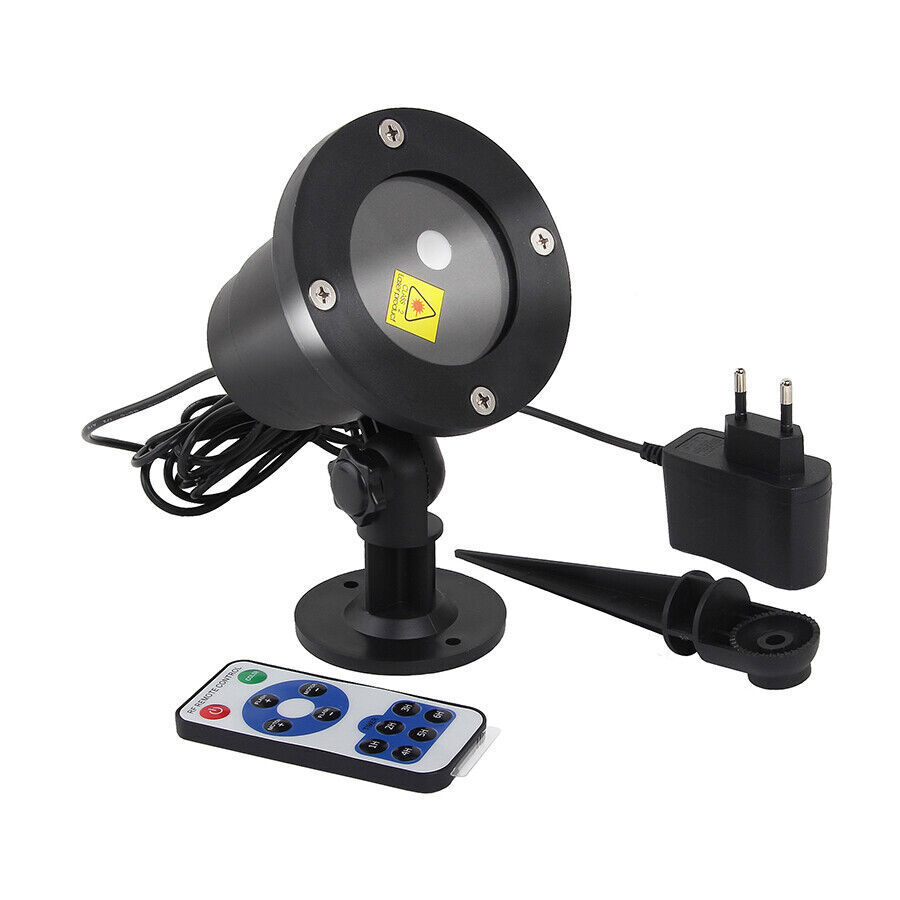 Outdoor Laser Light Projector – Multi Color Garden Lighting with Wide Projection Coverage