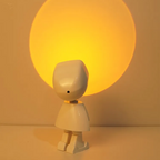 USB Sunset Projector with Touch Control and Adjustable Ambient Lighting