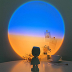 USB Sunset Projector with Touch Control and Adjustable Ambient Lighting