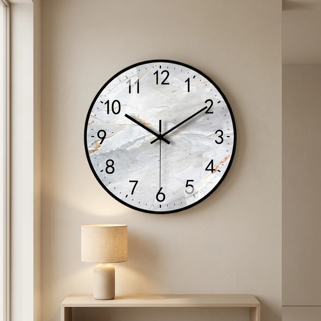 Designer Wall Clock Contemporary Decorative Indoor Home Decor