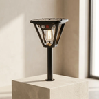 Solar LED Motion Sensor Garden Post Light for Enhanced Outdoor Safety