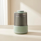 Electric Grain Mill Double Layer Grinder for Coffee Beans and Spices