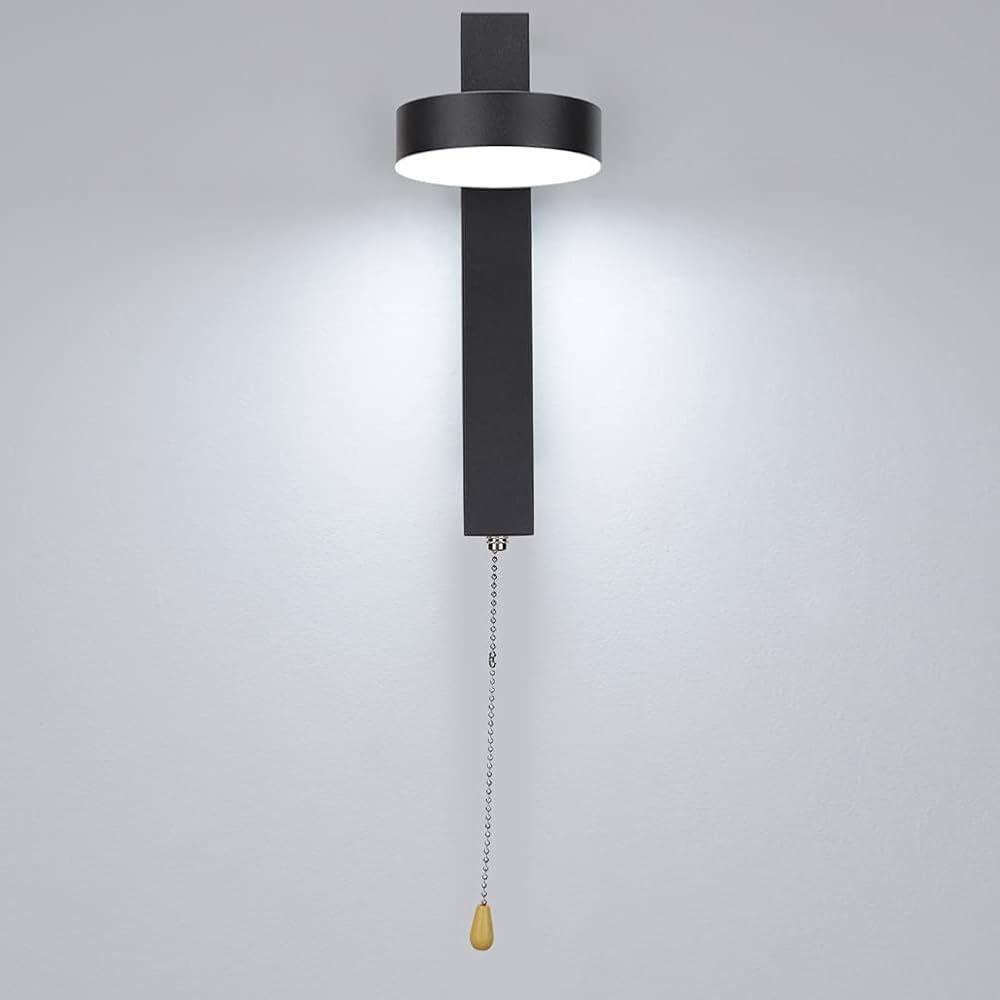 Wall Sconce with 350 Degree Rotating Head Modern Indoor Light Fixture