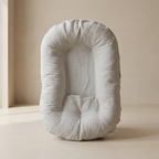 Lightweight Baby Pillow Cotton Blend Breathable Ergonomic
