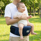 Cotton Mesh Infant Baby Carrier Hip Seat for 0 to 36 Months