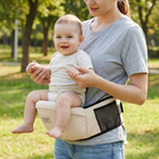 Cotton Mesh Infant Baby Carrier Hip Seat for 0 to 36 Months