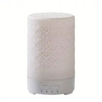 White textured diffuser on a white background