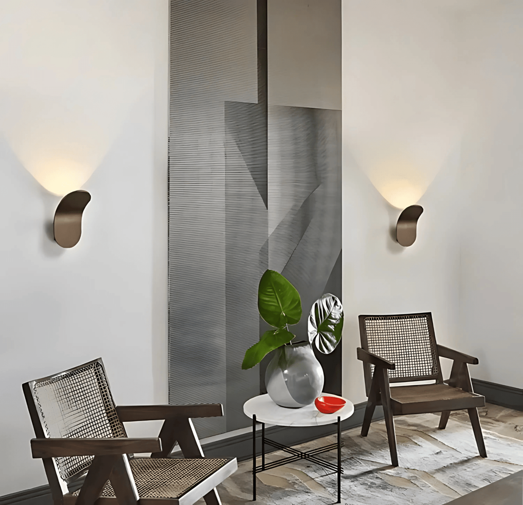 Brushed Metal Wall Light Ð Sleek Minimalist Design for Elegant Spaces 5