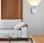Brushed Metal Wall Light Ð Sleek Minimalist Design for Elegant Spaces 9