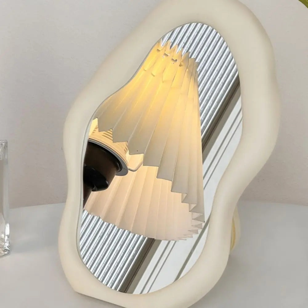 Modern wall-mounted light fixture with a soft glow